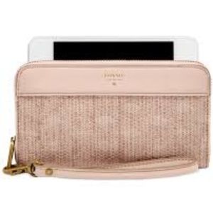 Fossil "Sydney" iPhone Wallet in Blush Pink